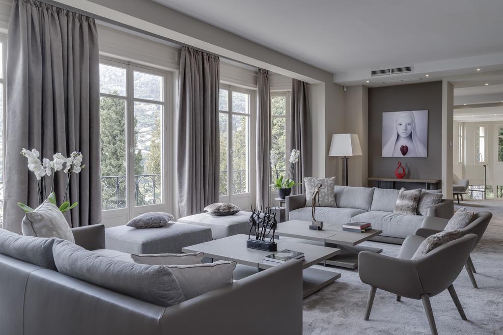 Luxurious Villa Overlooking Monaco Rocabruna Exterior foto