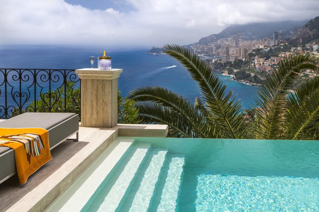 Luxurious Villa Overlooking Monaco Rocabruna Exterior foto